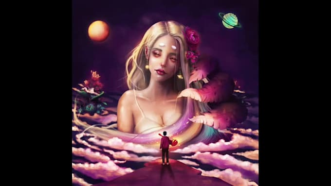 draw and paint any concept art or illustration for you