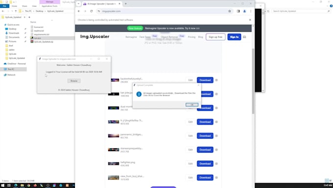 do web automation, web scraping, and python bots