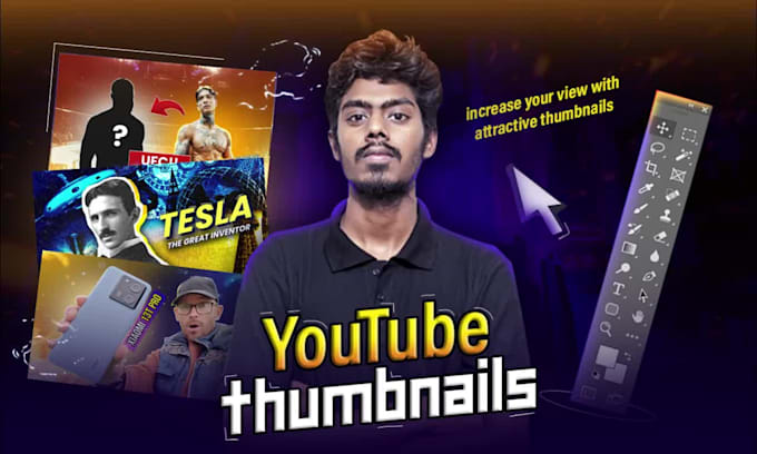 Design attractive youtube thumbnail by Wasitkabir | Fiverr