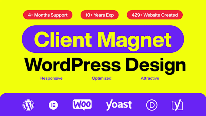 create wordpress website design that brings clients