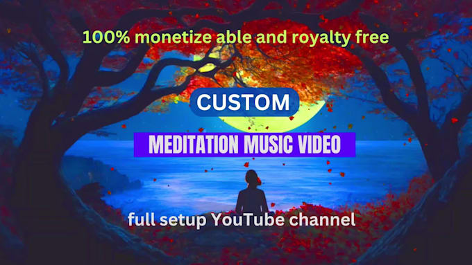create youtube channel 30 meditation music videos