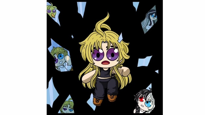 create your character as an adorable chibi plushie
