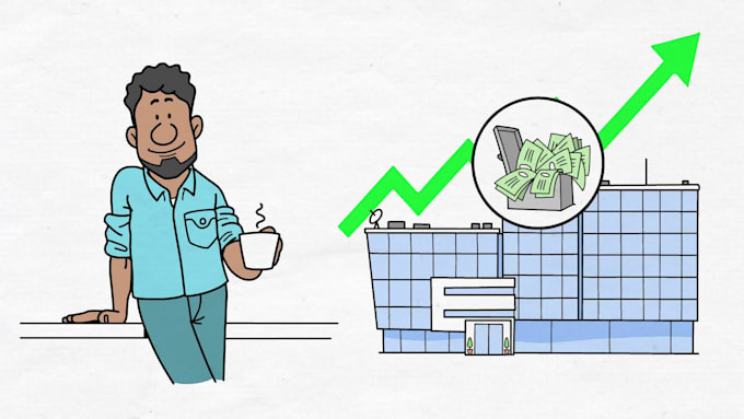 create professional whiteboard animation explainer doodle video