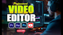 do professional youtube video editing, video editor