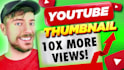 design an engaging youtube thumbnail that boosts CTR