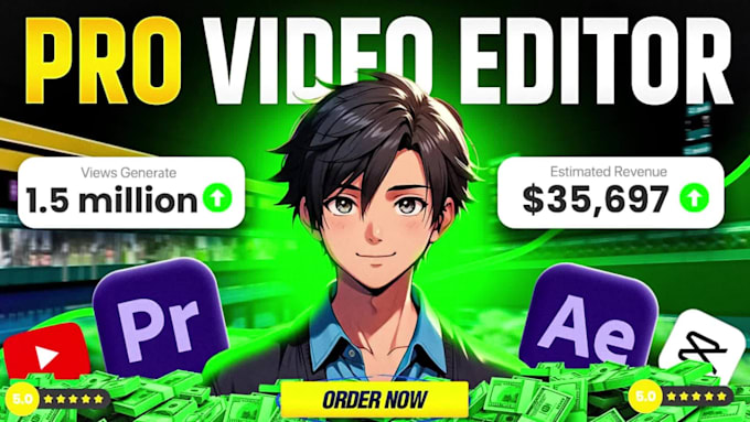 do stunning youtube video editing, video editors