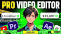 do stunning youtube video editing, video editors