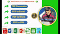 convert PDF or scanned pages to excel, word, or google sheets