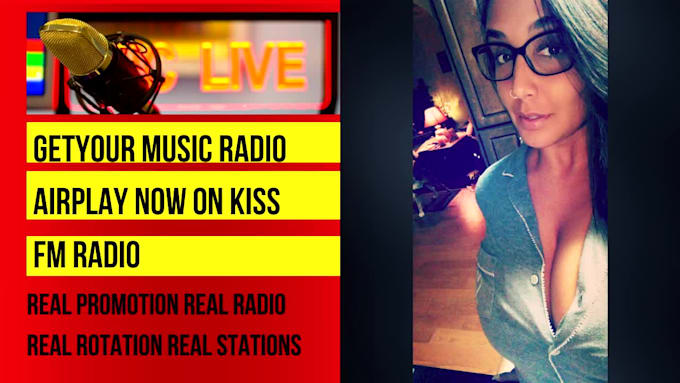 promote your a I song on radio for actual listeners