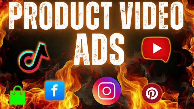 create engaging product video ads for tiktok, facebook and instagram , shopify
