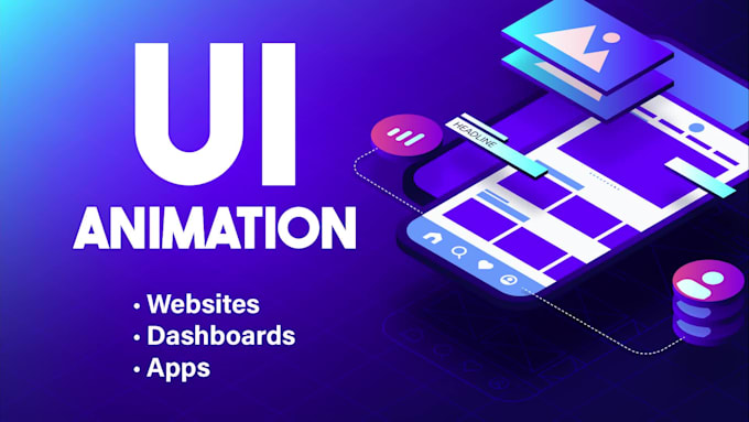 create professional UI animations for your project