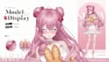 draw and design 2d v tuber, live2d, vtuber rigging, live2d character
