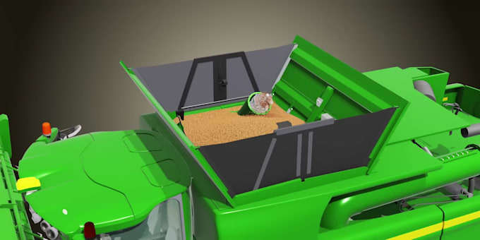 3d cad modeling and mechanical design for agricultural machinery