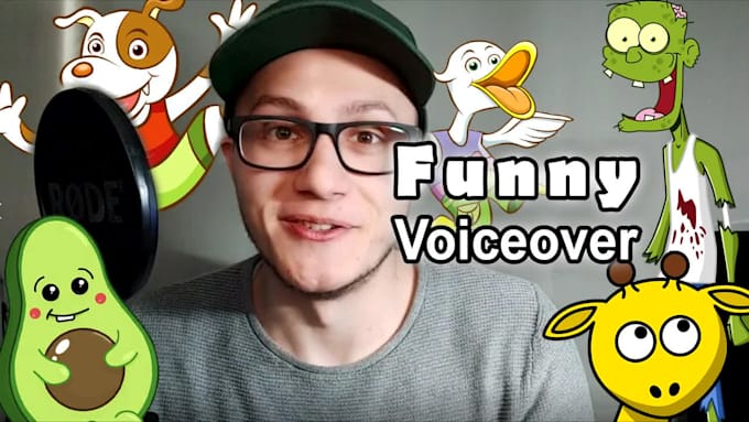 record a funny and energetic voice over