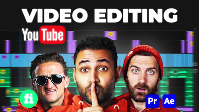 do professional video editing for youtube