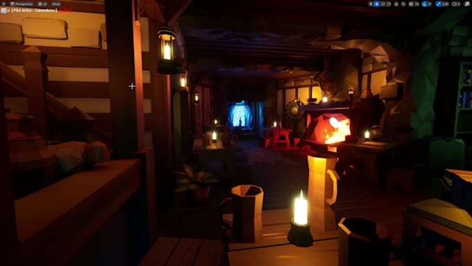 create lighting in your game