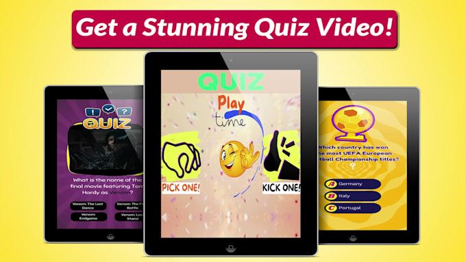 create stunning quiz and trivia videos for youtube