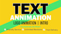 create custom kinetic typography animated video