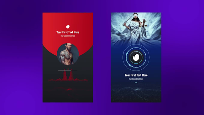 create a professional audio spectrum or music visualizer