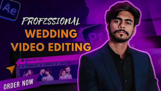 do professionally wedding video editing and twitch