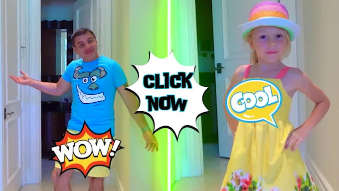 do quick editing for kids youtube videos professionally