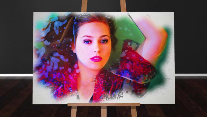 Create A Realistic Portrait Or Digital Painting By Doubleudreams