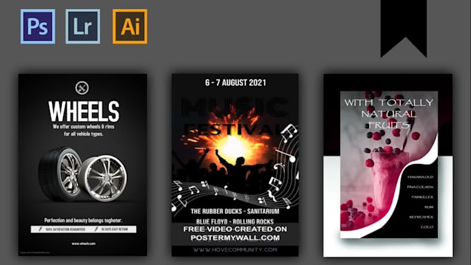 design professional flyer, poster design