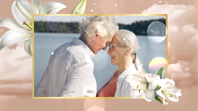 make an emotional memorial, birthday, or baby shower slideshow