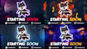 create halloween video for twitch overlay animated alerts, webcam overlay