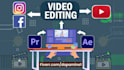 do professional video editing for youtube, facebook or anything else