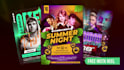 do amazing event or party flyer designs