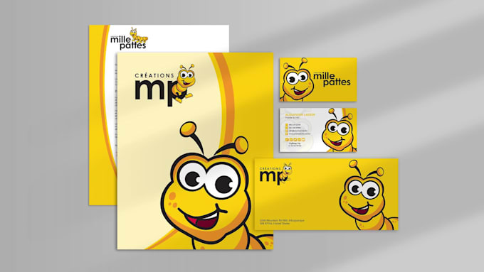 design professional business card, letterhead and stationery
