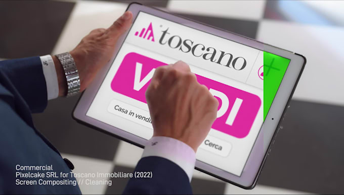 composite one vfx shot for film or ads
