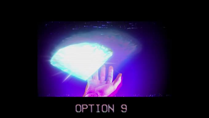 create a retro, vhs style intro from the 80s