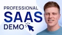 create a premium saas product demo or software walkthrough