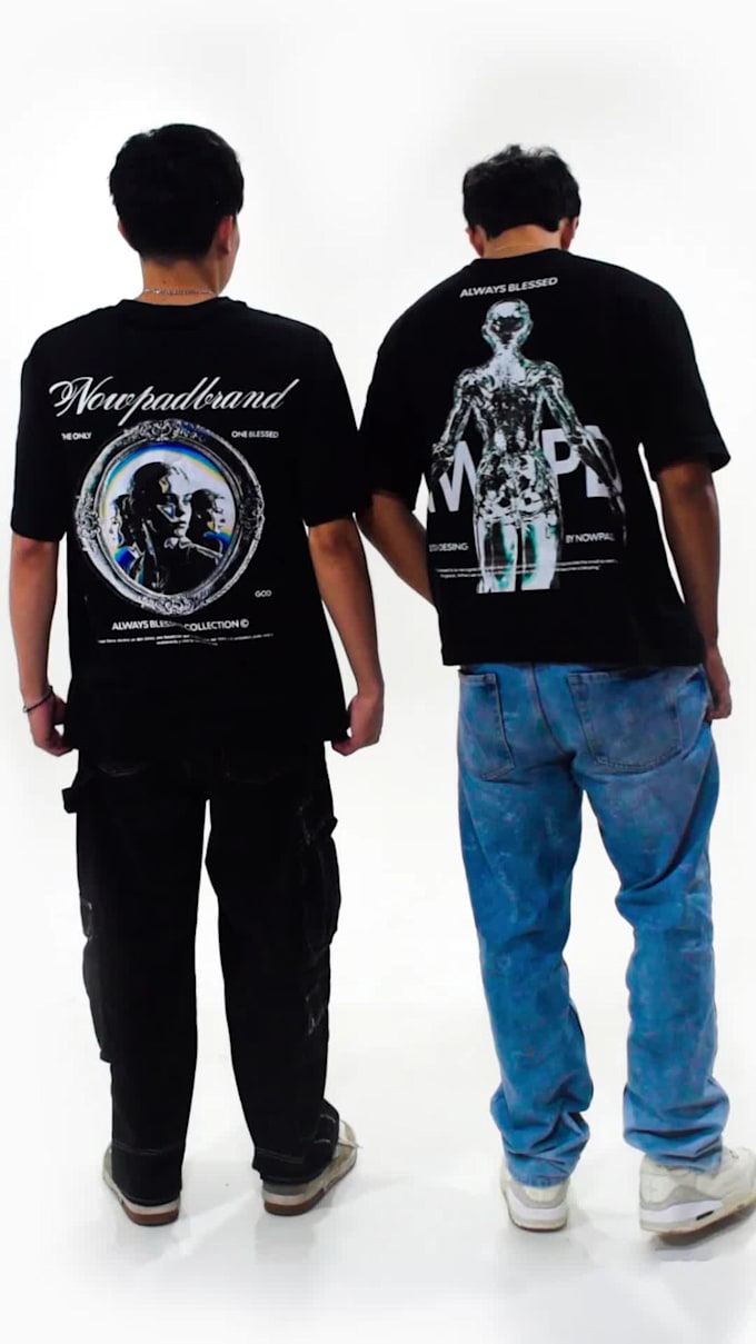 design bold and original streetwear t shirts for your brand