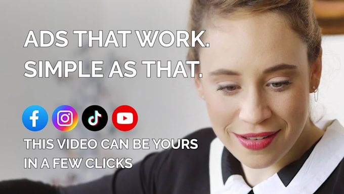 deliver this cool service ad for tiktok reels and shorts