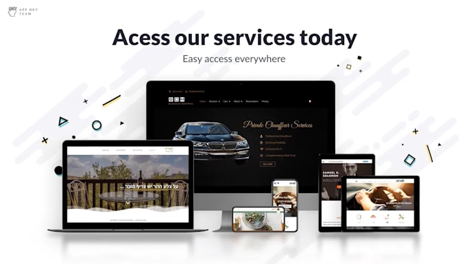 do wordpress website design and development in hebrew