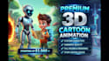 create premium 3d cartoon animation for your youtube channel and brand