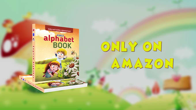 create children book trailer and kids promo video