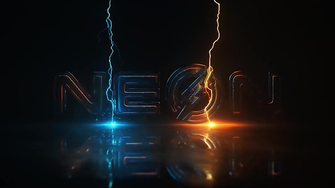 create 3d after effects animated logo intro video