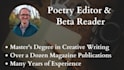 developmental edit and critique your poems