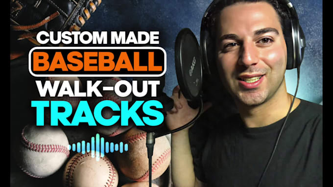 record custom made baseball walk out announcements