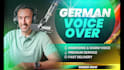 record a professional german voice over for your youtube channel