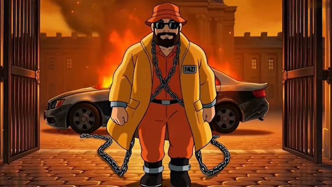 animate 2d cartoon character, 2d character animation, character rigging