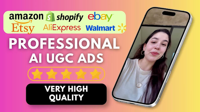 create ai ugc video ads for your product and social media