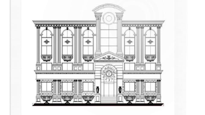 do architecture floor plan into 2d and 3d design