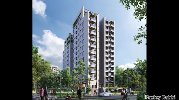 do architectural 3d visualization, modeling, rendering of exterior and interior