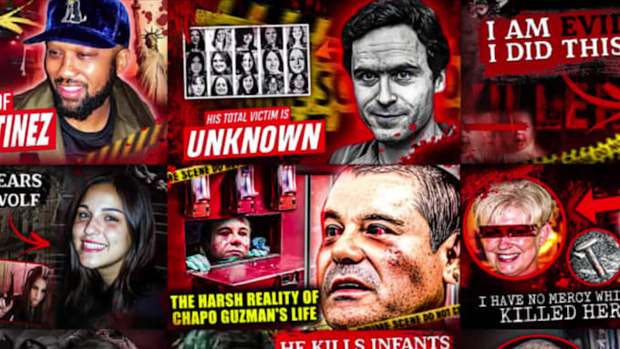 create true crime stories video