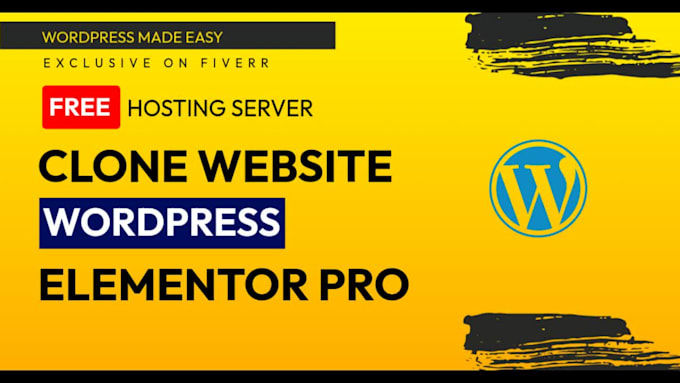 clone, copy, duplicate, design responsive wordpress website with elementor pro